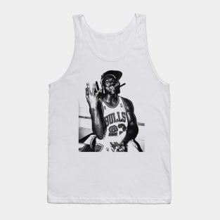 Michael Jordan drawing Tank Top